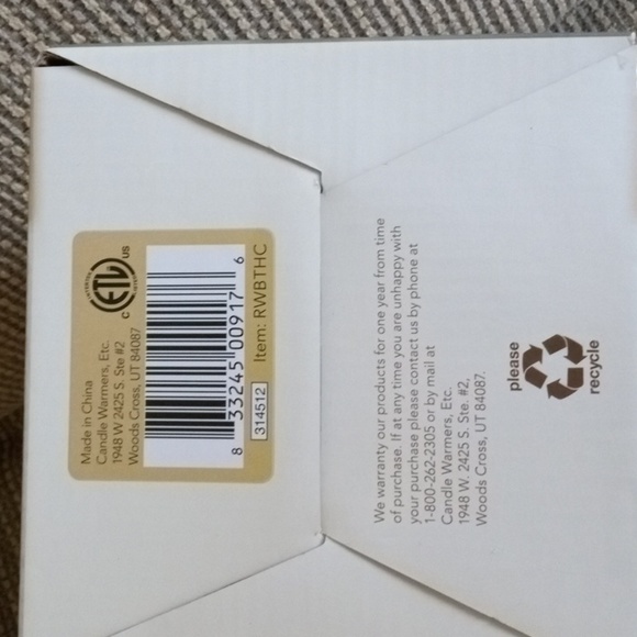 Wax warmer by Illumination in "Bless this Home". NWT - Picture 7 of 7